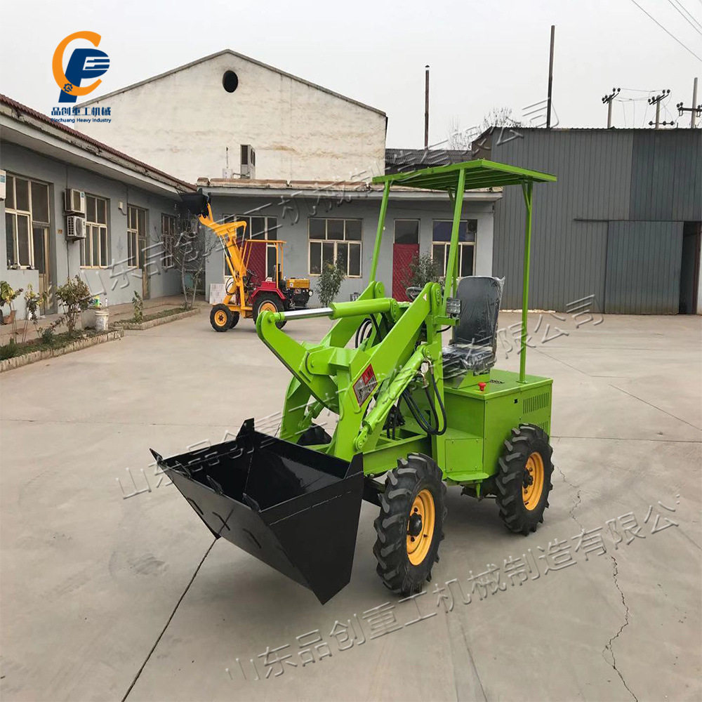 纯电动铲车环卫型小铲车 迷你型装载机 多功能小型电动装载机