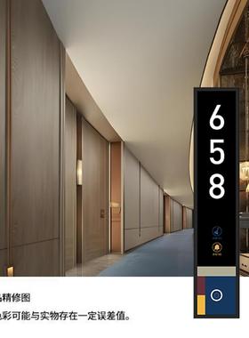 厂家直供酒店门号宾牌馆餐厅包标厢客房发BUQ光号码牌足标浴识牌