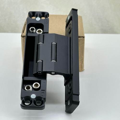 隐藏二式槽合页窄边框门木铝木门单边开隐形合页侧隐二维可调维可