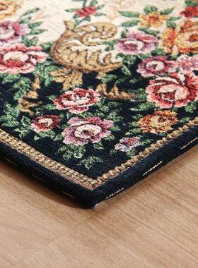 欧式毯客厅玄关正方入户进门门垫可电脑椅垫走廊形脚垫MRP地裁剪