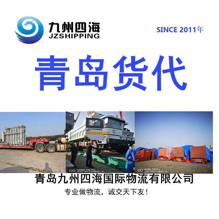 青岛天津到埃德蒙顿  普柜冻柜特种箱海运货代服务，可国外清关到