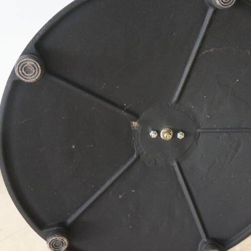 热销座款经形典花瓶几柱桌脚圆铸铁黑色OHD-048B茶底支架简约快餐