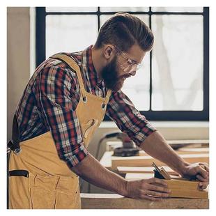 跨裙境围裙过蜡帆布美 26订风围裙欧木工电工园林工作服围可log