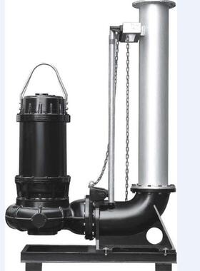 150WQ排污泵污带38置0V潜泵耦合装立式无品牌/污水提升泵