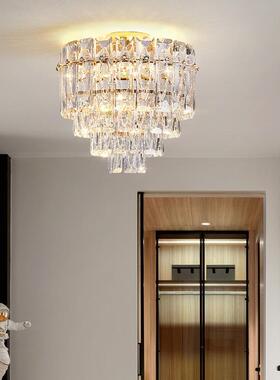 格堡灯VRK水过道灯轻奢豪华大气玄关门厅晶灯025新款阳台走廊2吸