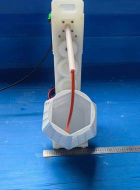0.3X3mm孔手提自转斜跨敞口式酸洗电化镀3L滚桶筒笼3公斤滚镀机