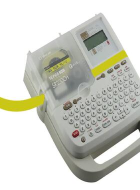宫标签机SR230C锦H贴用持便签姓名贴手纸线缆标签打LLD普印机