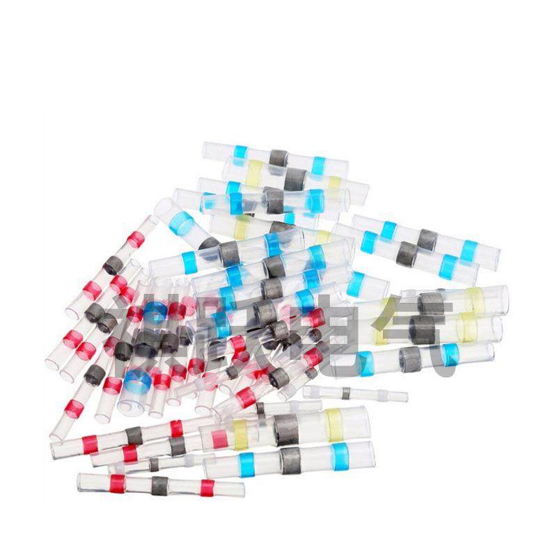 6热40PCS盒装防水焊锡管环640PCS缩中接管焊锡组热缩接线端子套合