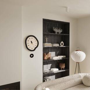 新款时创意表挂钟小钟简约复古钟家用客厅挂表卧室装饰C29-2E众挂