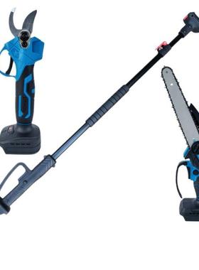 高工厂发货电动枝锯充电42282锂电式高空修剪树枝锯高枝链电动高