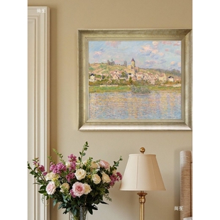 复古实木大巍泊钻石画相框挂墙装裱尺寸美式画框外框十字绣油字画