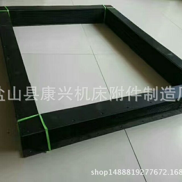 方形酒吧舞台升降机防护罩伸缩式风琴防护罩机床防尘罩厂家