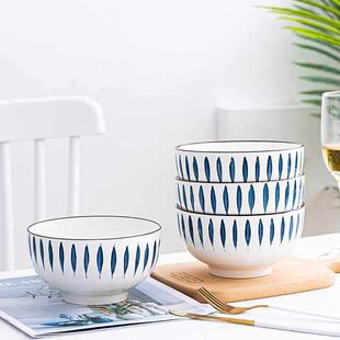 子刚逸 4碗4盘4勺4筷 日式 禾AL821720件风16具套餐装