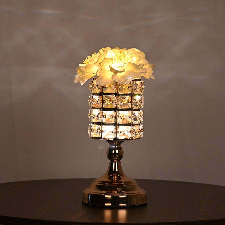 新品山茶花水晶氛围小夜灯led卧室床头睡眠装饰蜡烛台灯餐桌摆件,玩具/童车/益智/积木/模型,垂直悬浮玩具,淘宝优惠券,粉丝福利购,淘宝优惠卷