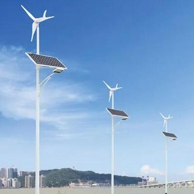 风光6互电补ed太阳能路灯米新农村风力灯8米l风能发户DTV外一体化