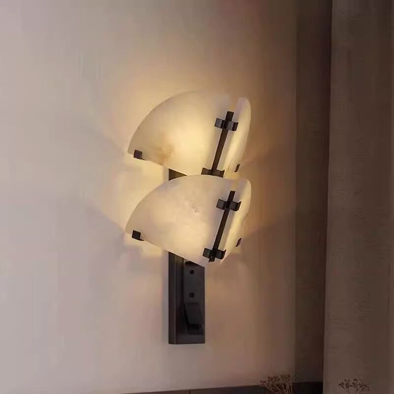 意式中古云石装饰壁灯
