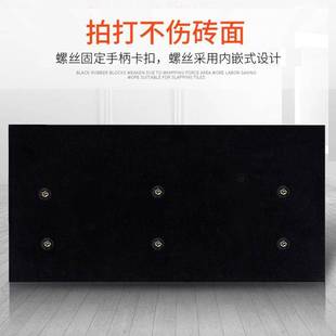 瓷砖拍打板铺地板砖贴瓷砖专用工具地砖敲打块加重泥工橡胶锤【4