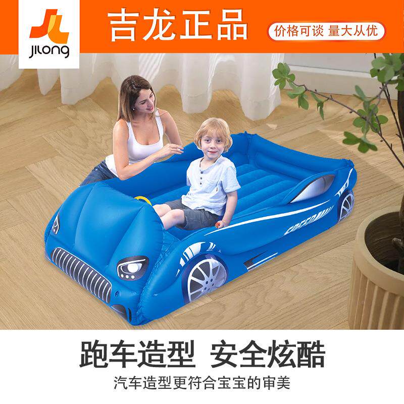 家现垫货男孩卡通网红YW24346车充气床赛用儿童充气床户外卡通折