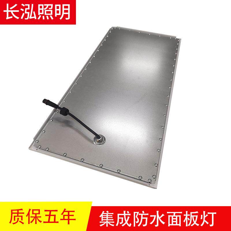 集成款防水面板灯平顶板灯侧发光超薄天花平顶灯吸吊灯板灯NVX面