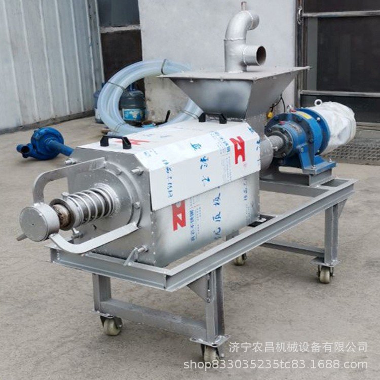 小型干湿分离机鸡猪粪固液分离