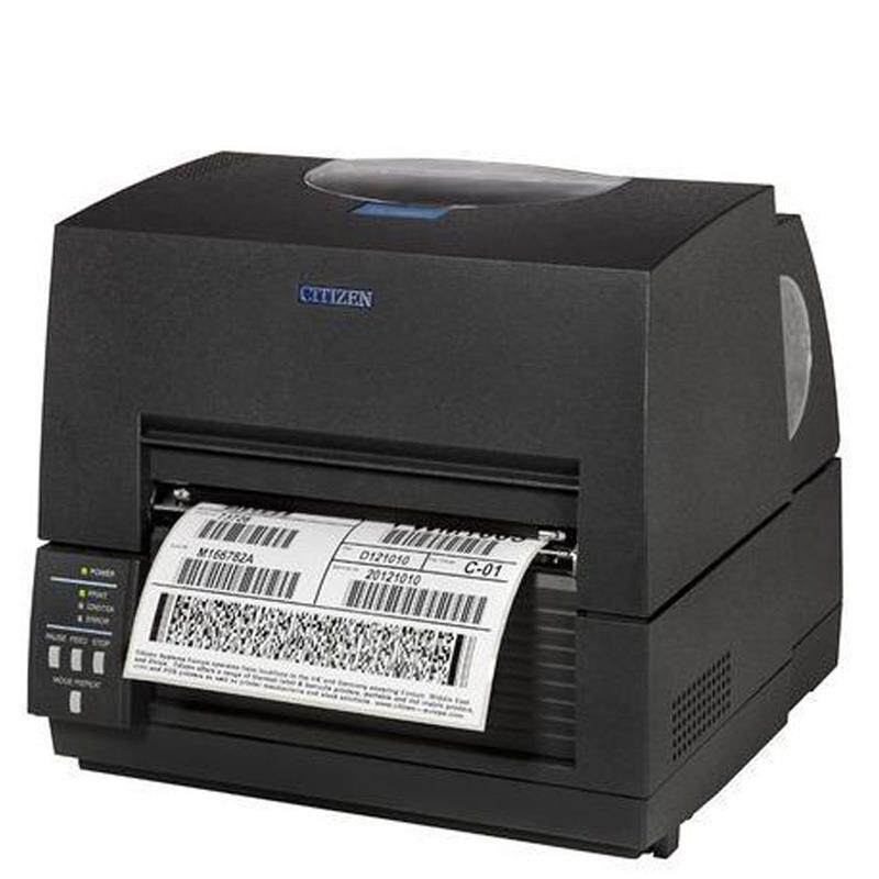 西铁城打CLS6621/宽CL-S631条码印CL-S6621机工业级A5幅不干胶标-