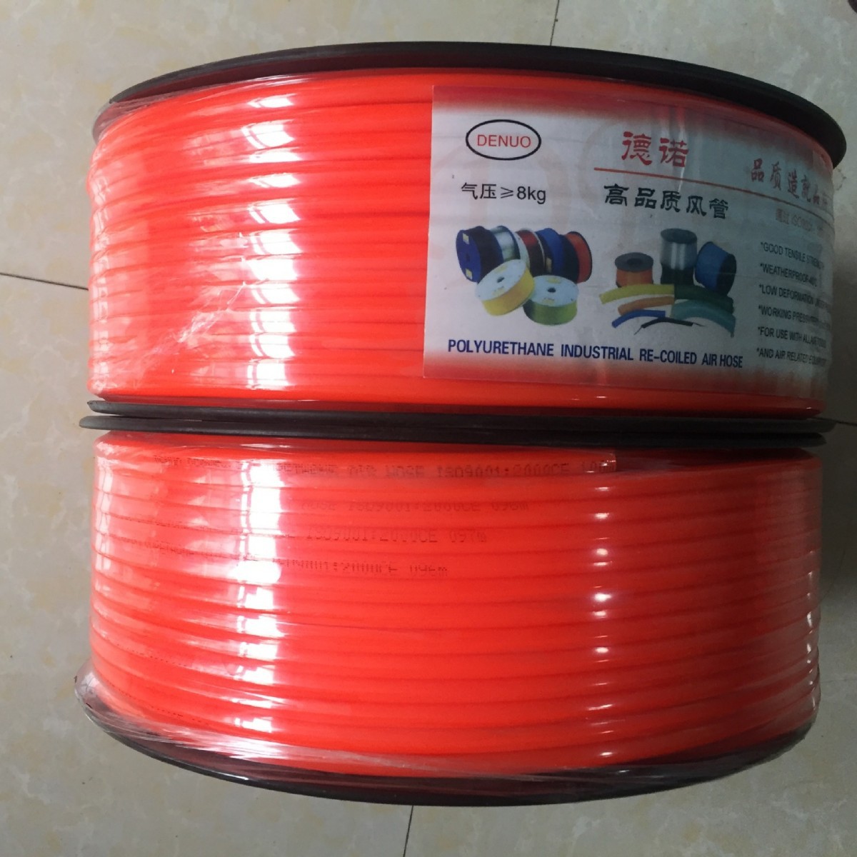 厂家批发PE气动风管 空压机气管气动软管 气泵管气线水管