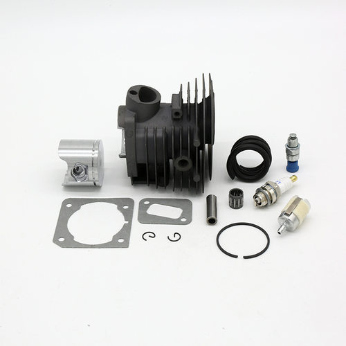 富世华Husqvarna 350油锯气缸 活塞 缸套 活塞环 纸垫 油管44mm