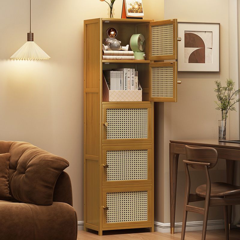 简易书柜防尘加深窄款夹缝置物柜带柜门书架落地家用多层放书批发