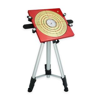 罗盘支架三角架大托盘无便携三脚架大吸盘水平仪小巧罗经仪