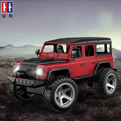 双鹰E362-001路虎卫士车模D110四驱遥控越野车大号充电1:14越野车