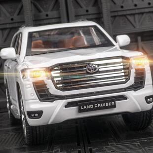 金丽方1901-200仿真路巡LC300合金越野车模型摆件合金玩具车