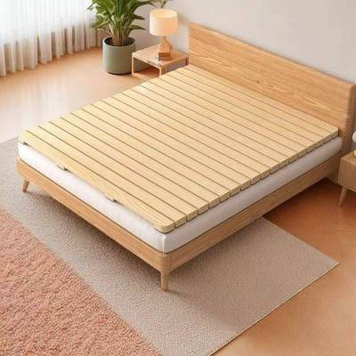 榻榻米排骨架实木护腰硬床板透气防潮折叠护脊椎松木折叠床板