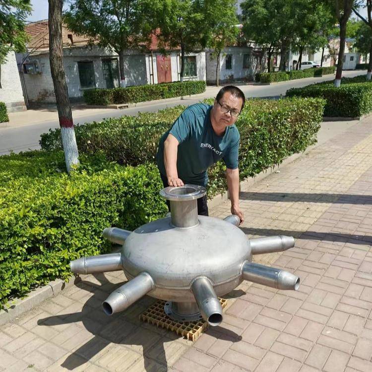碟式射流曝气器尺寸1400-850型号ds300枣强蓝宝材质不锈钢304