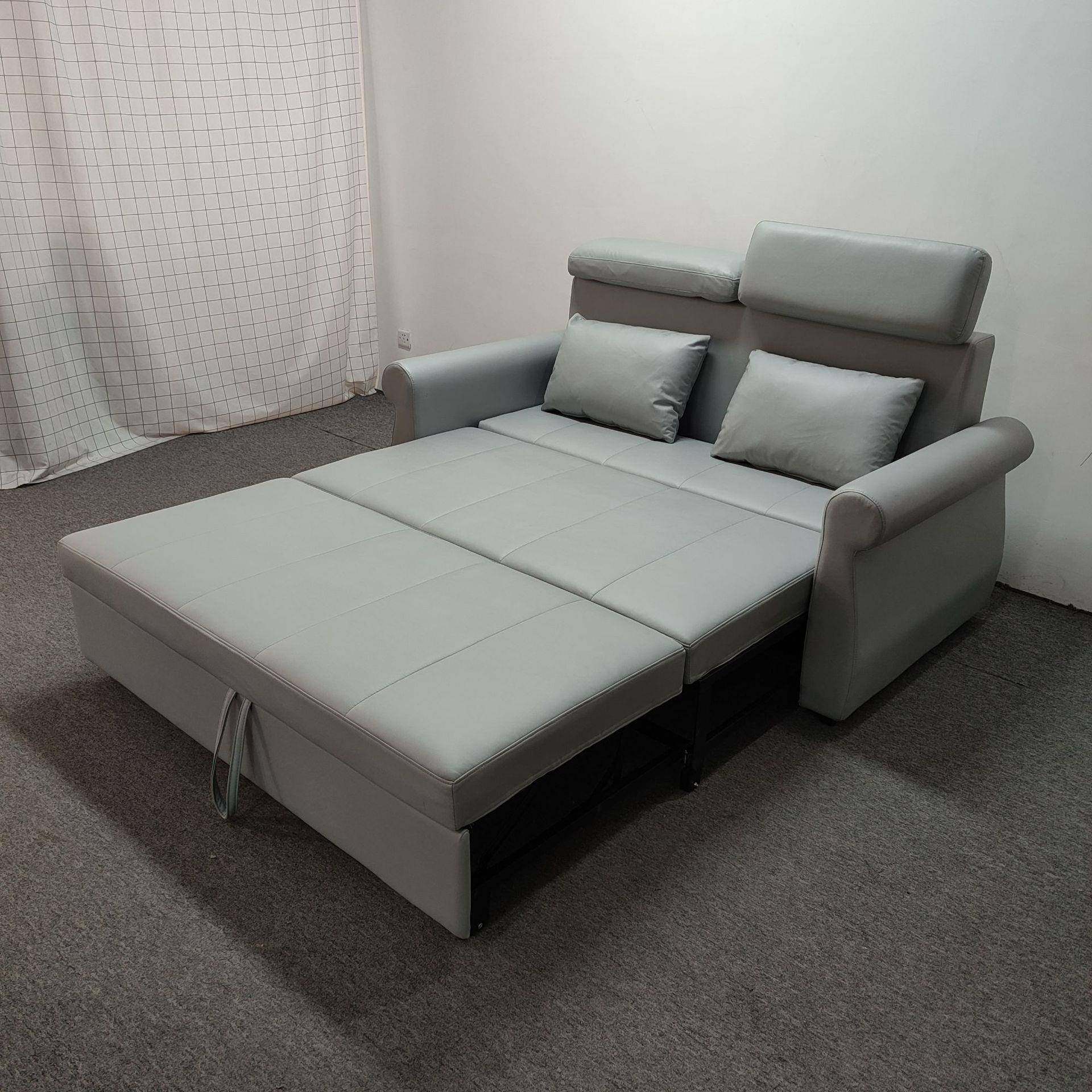 折叠沙发床1.5米1..8米小户型乳胶单人折叠床两用科技布沙发床