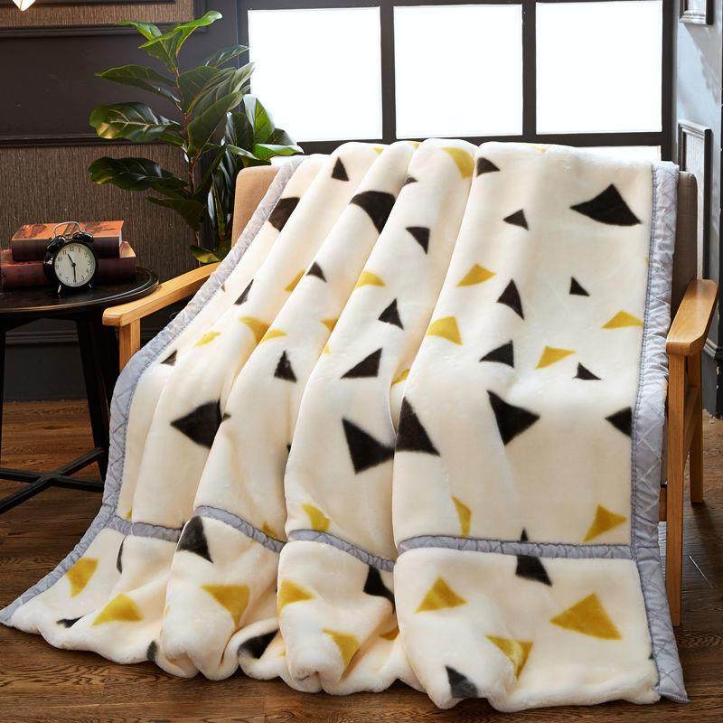 冬季加厚拉舍尔毛毯双层盖毯婚庆毯子单双人冬被子保暖垫毯子,纺织面料/辅料/配套,纺织机械配件,淘宝优惠券,粉丝福利购,淘宝优惠卷