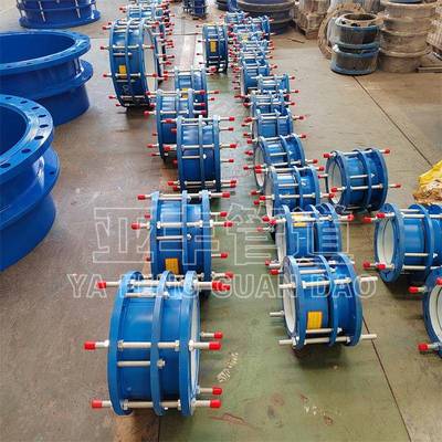 亚丰管道生产双法兰管路伸缩接头可定购颜色尺寸型号齐全补偿接头