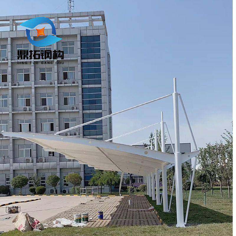 膜结构车棚停车棚室外张拉膜汽车遮阳棚小区电动自行车雨棚景观棚,纺织面料/辅料/配套,纺织机械配件,淘宝优惠券,粉丝福利购,淘宝优惠卷