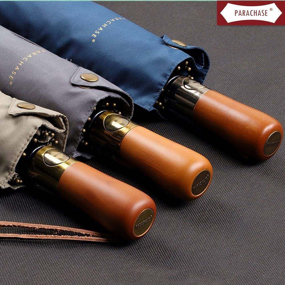 PARACHASE全自动雨伞三折叠十骨双层加大防风商务广告晴雨伞,纺织面料/辅料/配套,纺织机械配件,淘宝优惠券,粉丝福利购,淘宝优惠卷