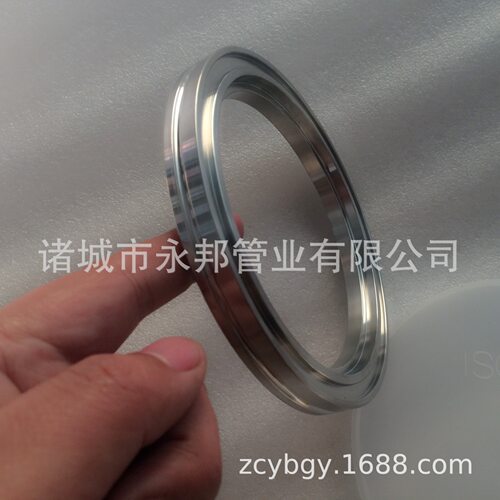 不锈钢卡钳法兰304材质高真空内焊法兰LF80/ISO80
