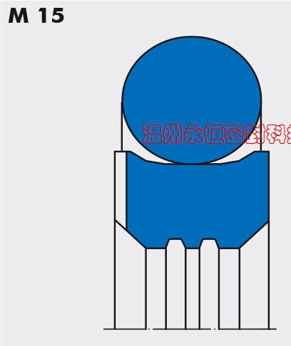 德国原装MERKEL 液压油封旋转反格莱圈斯特封M15 M16 M17 M19