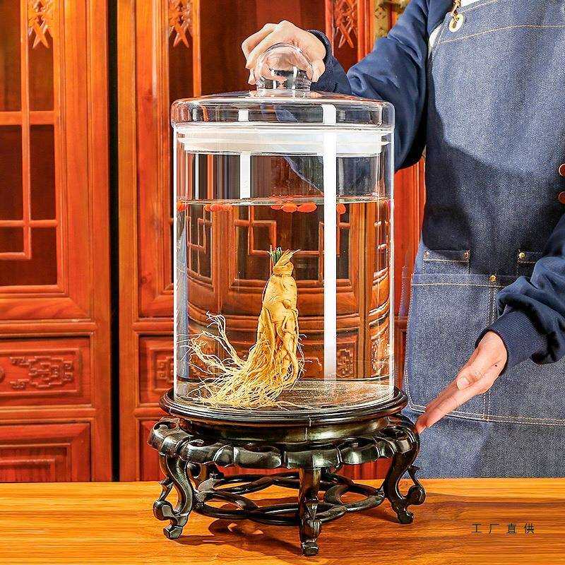 大容量泡酒玻璃瓶50斤100斤大口玻璃酒罐泡酒专用酒坛浸酒的容器