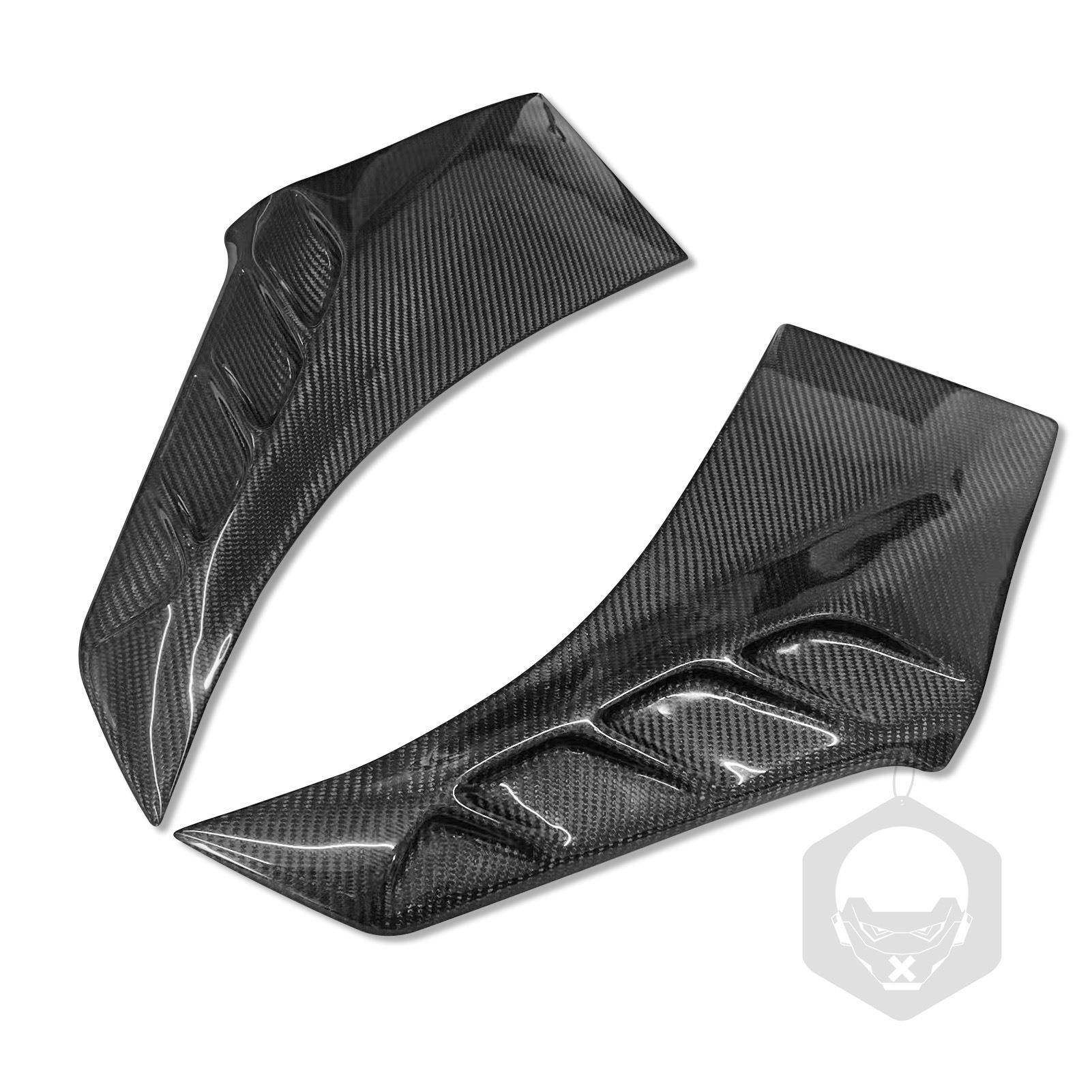 适用于BMW宝马X6G06真碳纤维叶子板侧标扰流贴汽车外饰改装配件