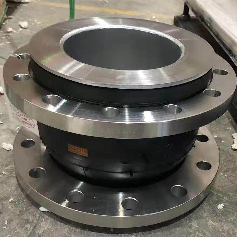 不锈钢橡胶软连接内衬2205负压短管法兰316L可曲挠橡胶软接头PN16