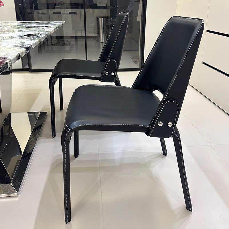 意式极简马鞍皮椅设计师款家用靠背餐椅餐厅酒店皮艺休闲椅子,纺织面料/辅料/配套,纺织机械配件,淘宝优惠券,粉丝福利购,淘宝优惠卷