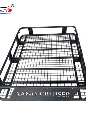 适用于丰田酷路泽Q2款dingzhi版FJ80专用行李框-铁-带支架
