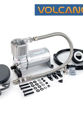 微型无油12V充气泵空气压缩机液面监测仪气动改装气动升降杆100C