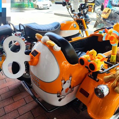 斯托纳猿猴125摩托边三轮八嘎车改装配件装饰泡泡机发条螺旋桨