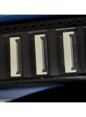 FPC/FFC电缆连接器整盘装2000只间距0.5MM24P翻盖软排线