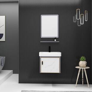 卫生间家用酒店浴室柜一体陶瓷盆收纳柜洗手洗脸洗漱组合装洗脸池