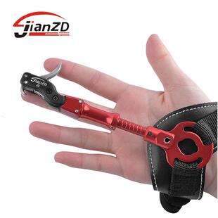 弓箭腕带撒放器2021款钩式腕撒复合滑轮弓射箭配件撒放器